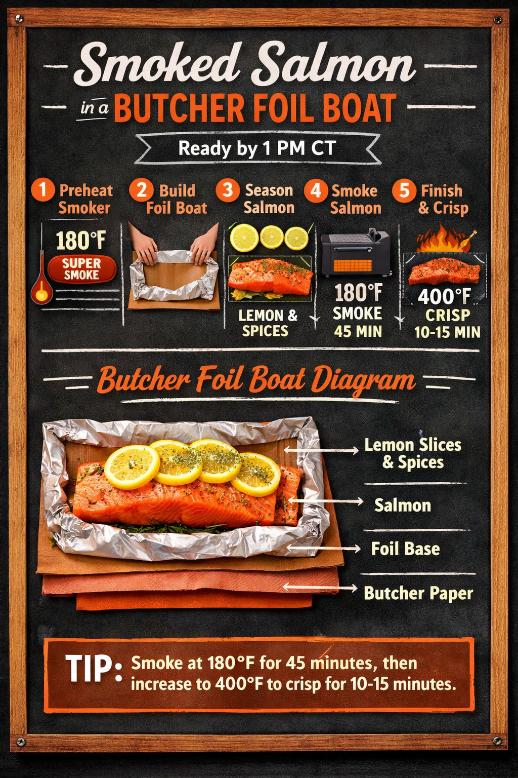 Derricks-Smoked-Salmon-in-a-Foil-Boat